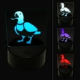 thumbnail image 1 of Standing Mallard Duck LED Night Light Sign 3D Illusion Desk Nightstand Lamp, 1 of 6