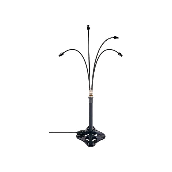 Standing Misters for Outside Patio, 24.8" Outdoor Misting Cooling Sprinkler System, Standing Atomizing Micro Spray for Garden Patio Dust-Control, Summer Yard Watering for Party Comfort C