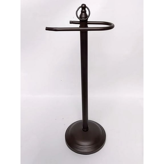 Standing Oil Rubbed Bronze Finish Toilet Tissue Holder