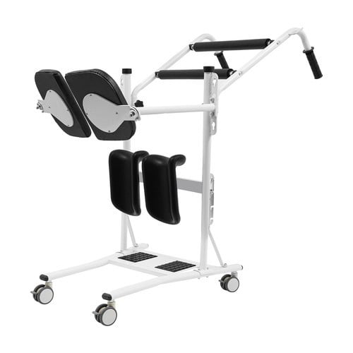 Standing Patient Lift Aid, 264.55lbs Load Adjustable Standing Transfer Lift with Casters for Home Hospital