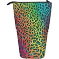 Standing Pencil Case Pop Up Pencil Holder Illusion Spray Paint Art