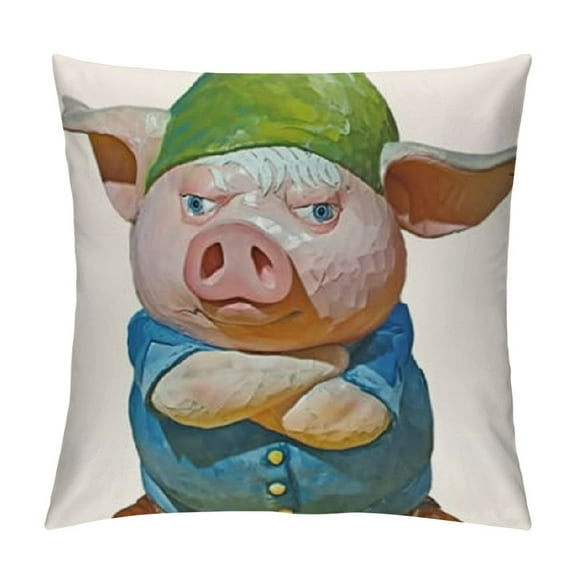 Standing Pig Plush Toy Cute Piggy Stuffed Animals Pillow Super Soft Piglet Plushie Gifts