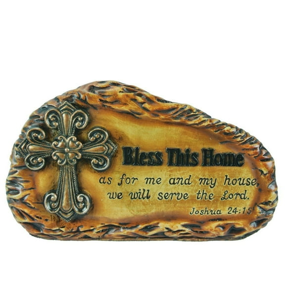 Standing Plaque "Bless This Home" 7.25"X3.3"X41"
