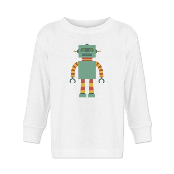 Standing Robot Long Sleeve Toddler -Image by Shutterstock, 3 Toddler