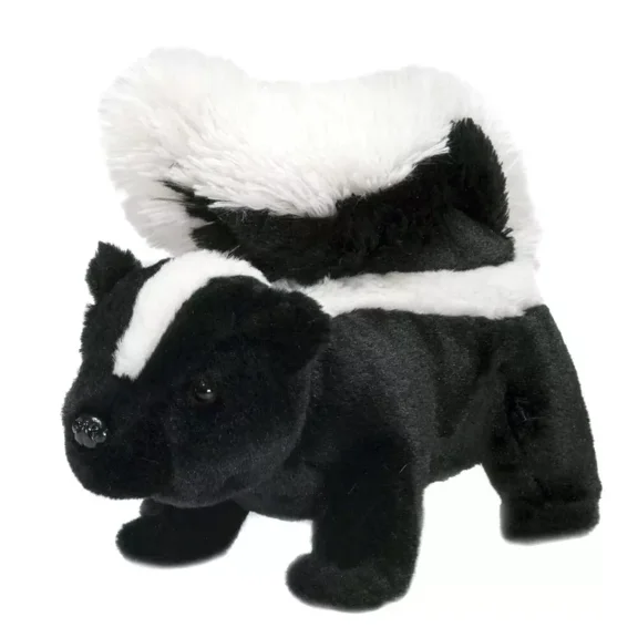 Standing Skunk 11 inch long . Fiesta Super Soft