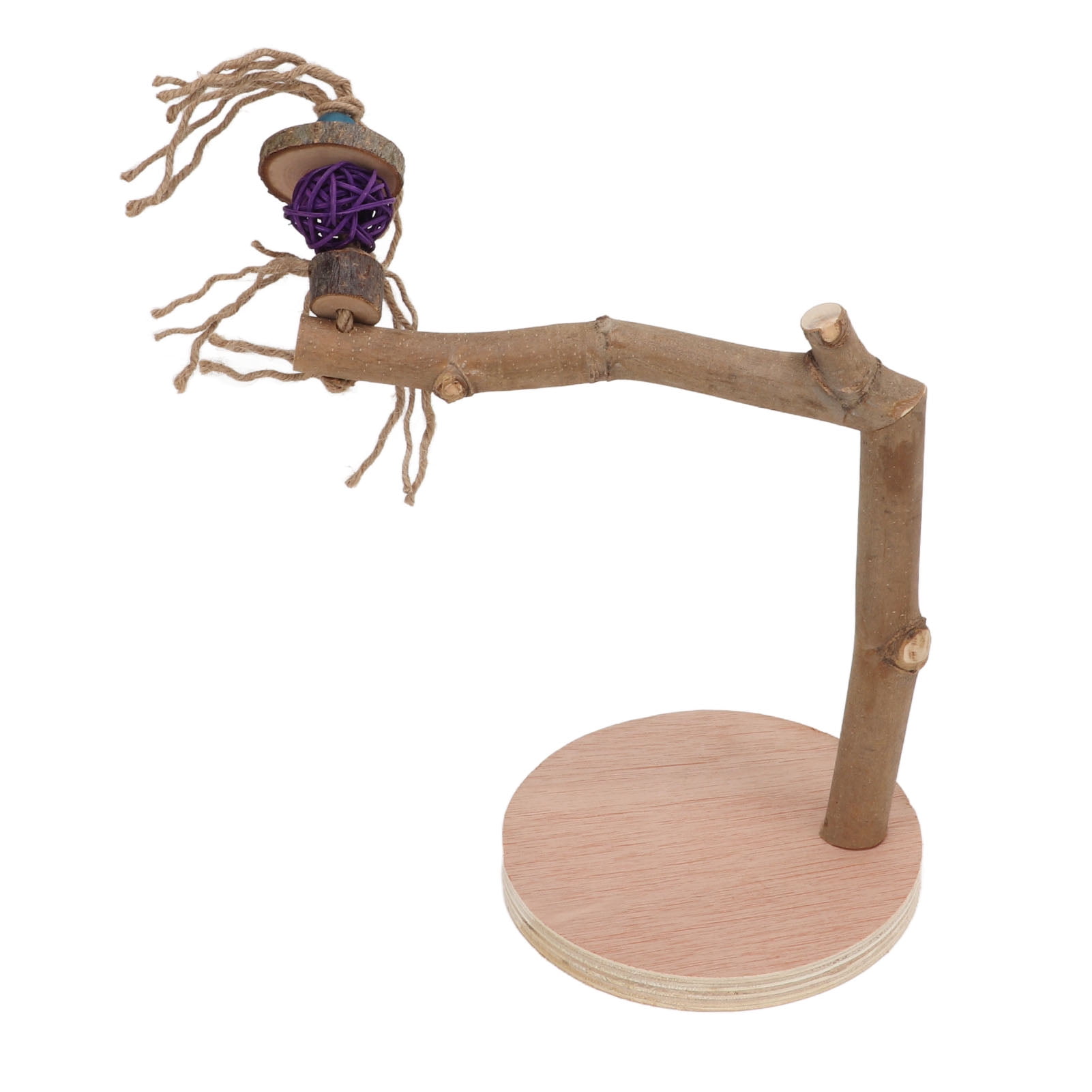 Standing Stick, Bird Perch Natural Stick Natural Detachable Stable