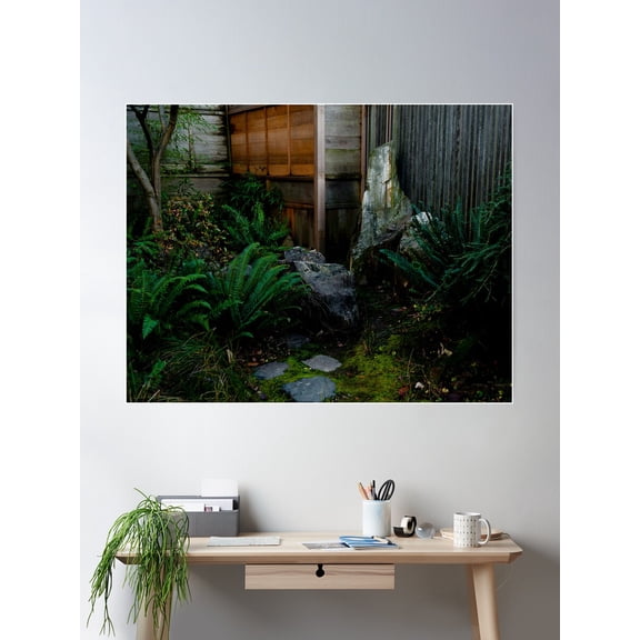 Standing Stone Poster Wall Art, Modern Wall Decor For Living Room Bedroom, 24x36 UNFRAMED