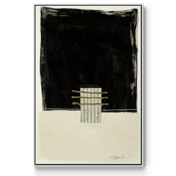 Standing Strong IV Framed Premium Gallery Wrapped Canvas - Ready to Hang - 25 x 37 - White Floating Frame