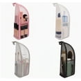 thumbnail image 1 of Standing Toiletry Bag,Portable Foldable Hanging Travel Organizer with Zipper and Loop,Mesh Large Capacity Cosmetic Waterproof Bag for Bathroom,Suitcase Packing,Toiletries, 1 of 9