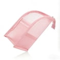 thumbnail image 1 of Standing Toiletry Bag, Portable Lightweight Travel Toiletry Bag, EVA Mesh Cosmetic Waterproof Bag Travel Essentials, Large Capacity Organizer for Toiletries Pink, 1 of 6