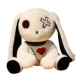 thumbnail image 1 of Standing Toy Throw Pillow Doll Sleeping Hugging Pillows Plush for Easter Halloween , 25cm White, 1 of 8
