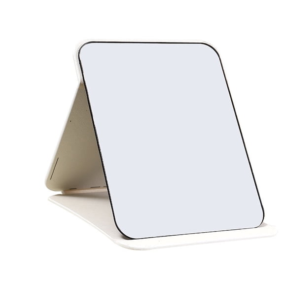 Standing Vanity Mirrored Compact Travel-Friendly 3-Size Foldable For Camping Desktop Students