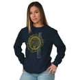 thumbnail image 1 of Standing With God Christian Cross Long Sleeve TShirt Men Women Brisco Brands S, 1 of 6