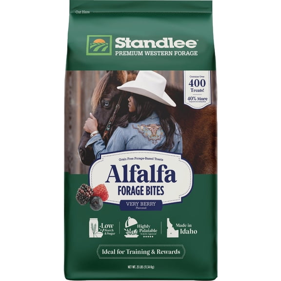 Standlee Alfalfa Very Berry Horse Forage Bites - Single Pack