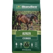 Standlee Alfalfa Timothy Hay Cubes - Dry Hay for All Pets - 40 lbs   Residential Use, Standard Application