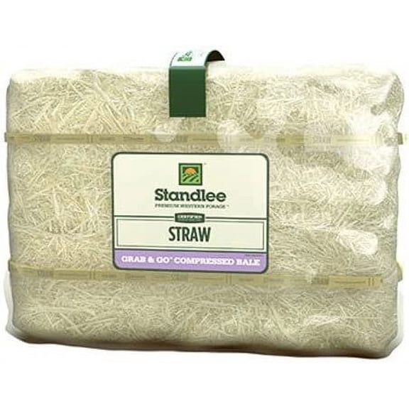 Standlee Straw Hay Bale - Timothy Hay - 50 lbs