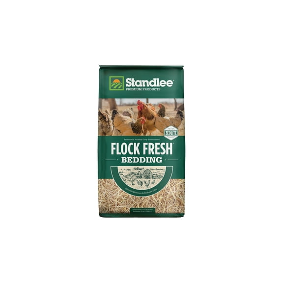 Standlee Hay Company Flock Fresh Premium Poultry Bedding, 2 Cubic feet — Residential Use, Standard Application