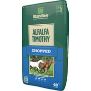 Standlee Hay Company Premium Alfalfa Timothy Forage, Chopped 40# Bag