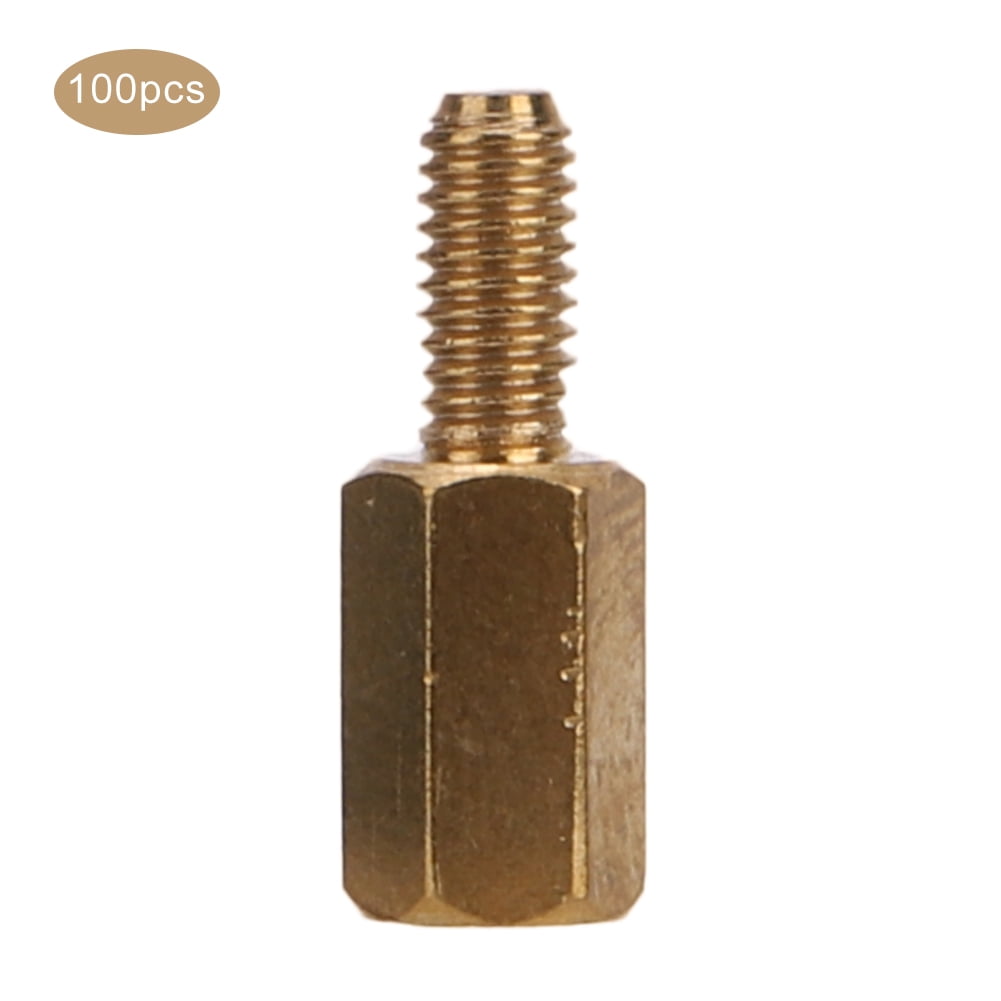 Standoff Brass Coupling M3 Single Head Hex Nuts Replacement Kits for