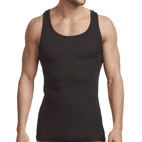 Stanfield's 2-Pack Adult Mens Premium Cotton Tank Undershirt, Sizes S-3XL
