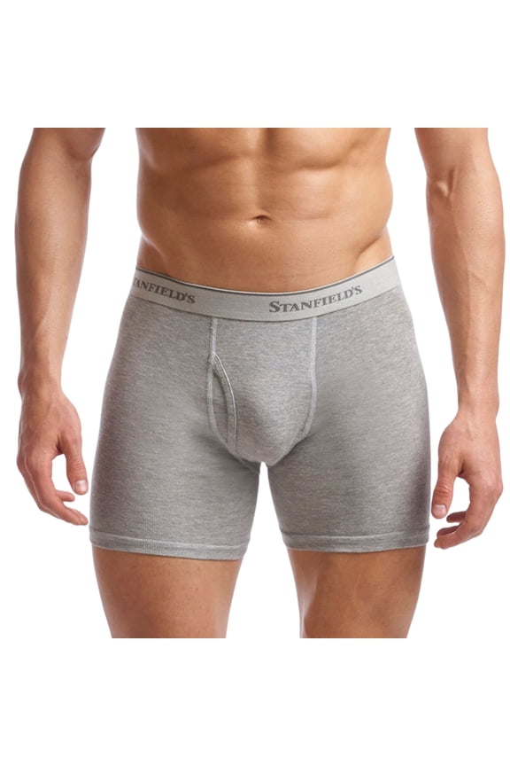 2-Pack Adult Mens Supreme Cotton Blend Boxer Briefs, Sizes S-2XL
