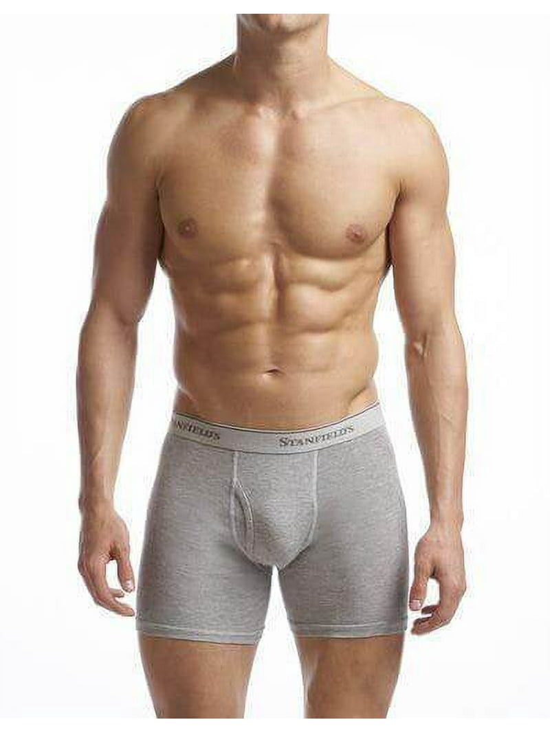 Stanfield's 2-Pack Adult Mens Supreme Cotton Blend Boxer Briefs