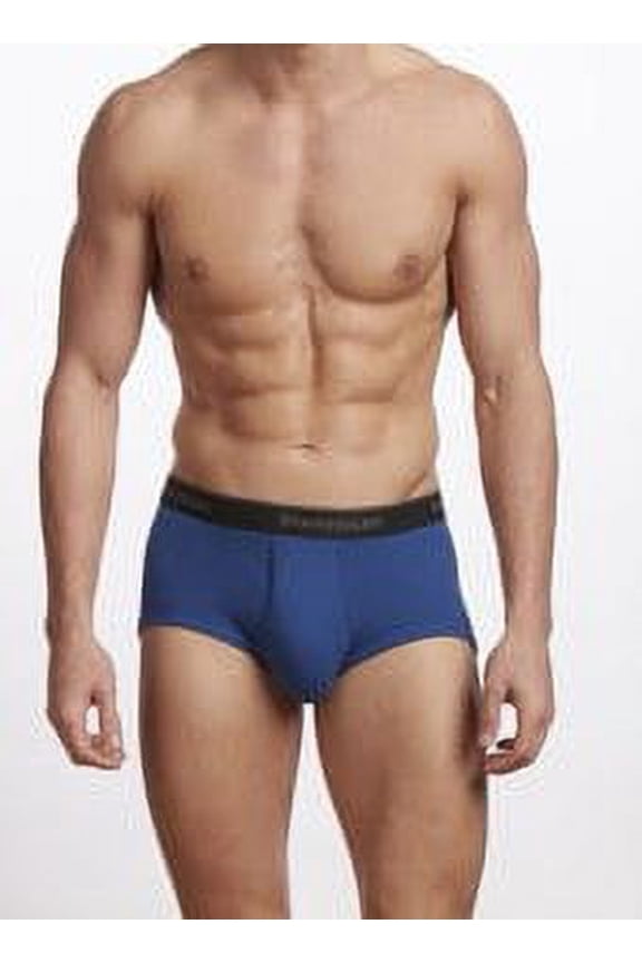 3-Pack Adult Mens Premium Cotton Regular Rise Briefs, Sizes S-XL