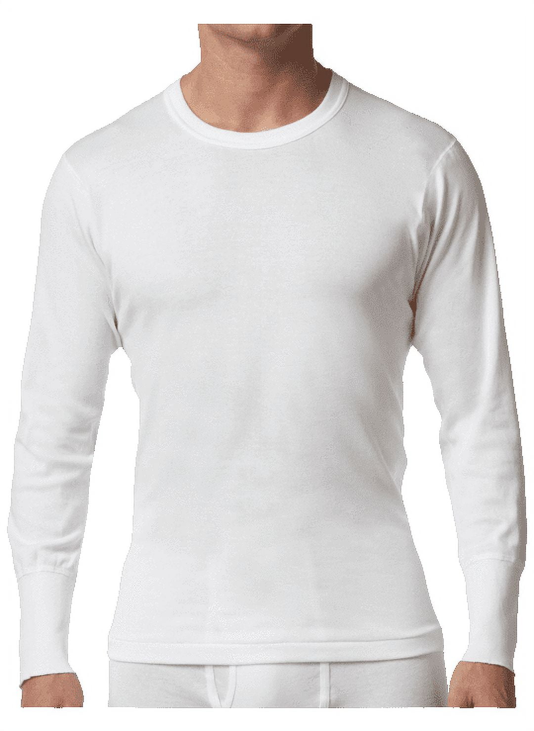 Stanfield's Adult Mens Premium Cotton Rib Long Sleeve Thermal Top, Sizes,  S-3XL 