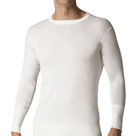 Stanfield's Adult Mens Superwash Merino Wool Blend Long Sleeve Thermal Top, Sizes S-2XL