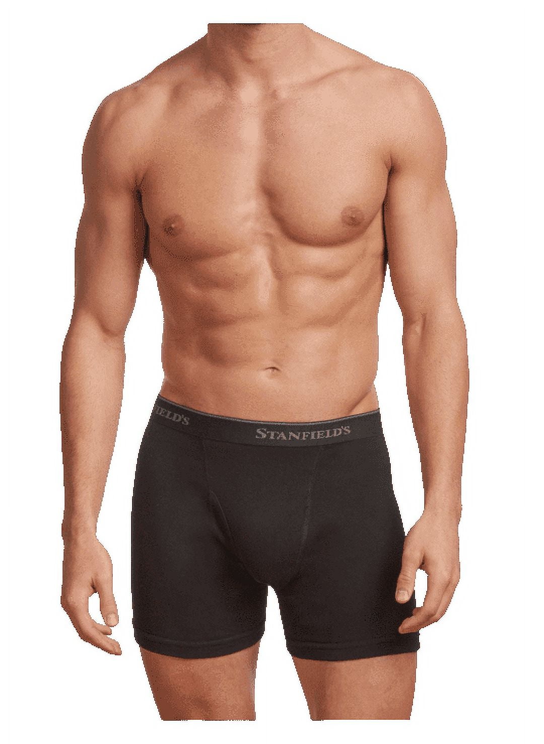 Stanfield's Men's 2 Pack Premium Cotton Boxer Briefs Underwear