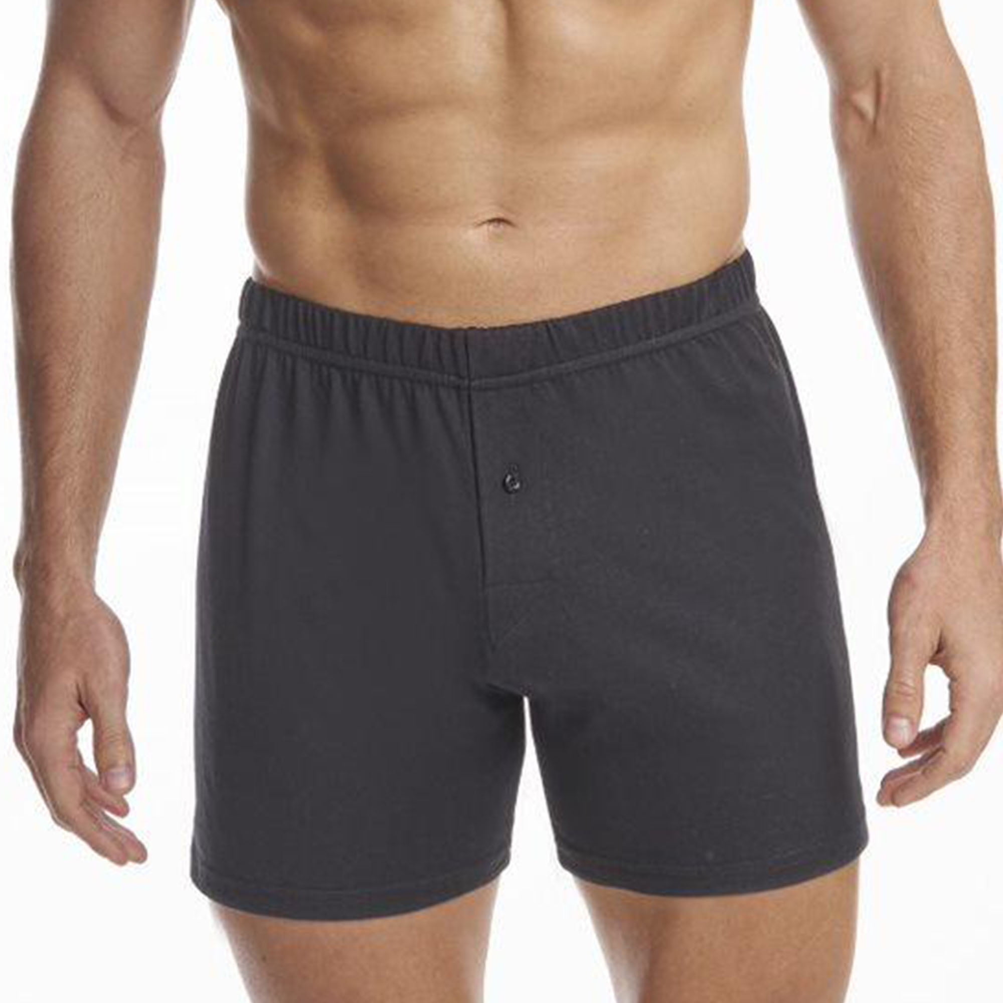 Stanfield's Men's 2 Pack Premium Cotton Knit Boxer Underwear
