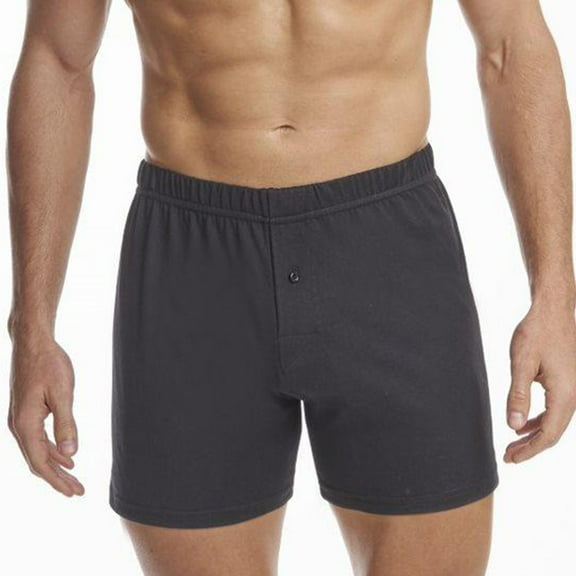 Stanfield's Men's 2 Pack Premium Cotton Knit Boxer Underwear