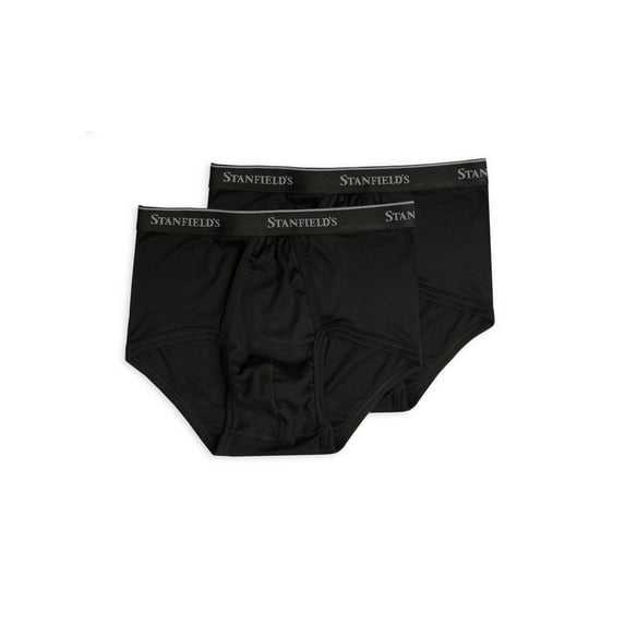 Stanfield's Men's 2 Pack Supreme Cotton Blend Regular Rise Briefs Underwear