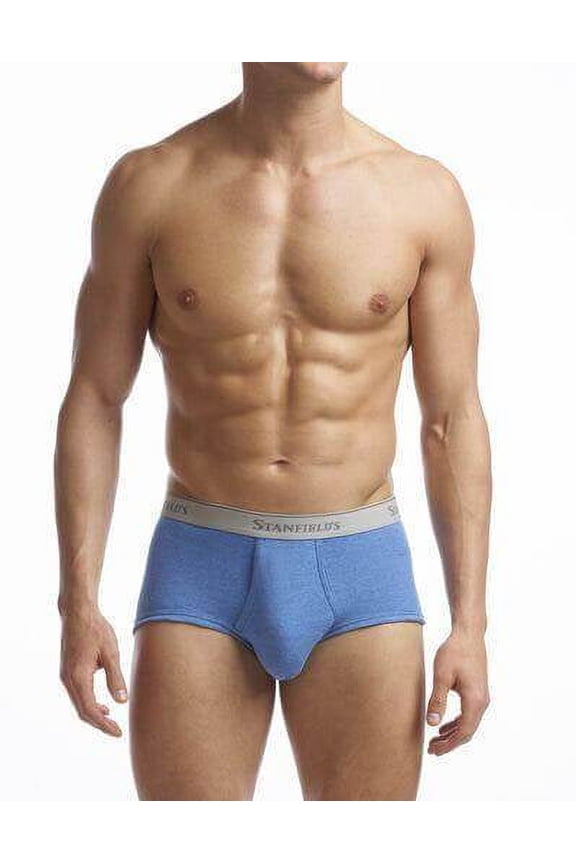 Men's 2 Pack Supreme Cotton Blend Regular Rise Briefs Underwear