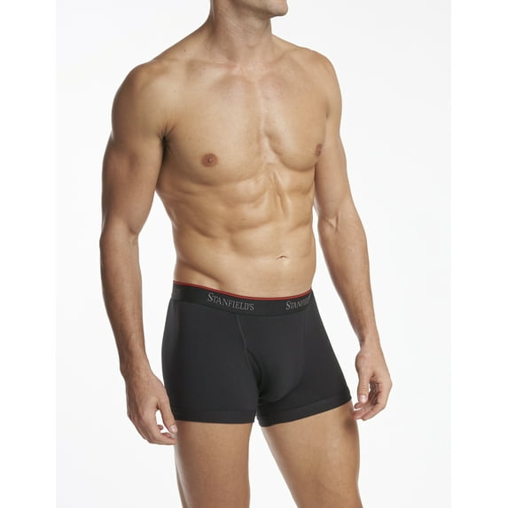 Stanfield's Men's Cotton Stretch Trunk Underwear-2 Pack