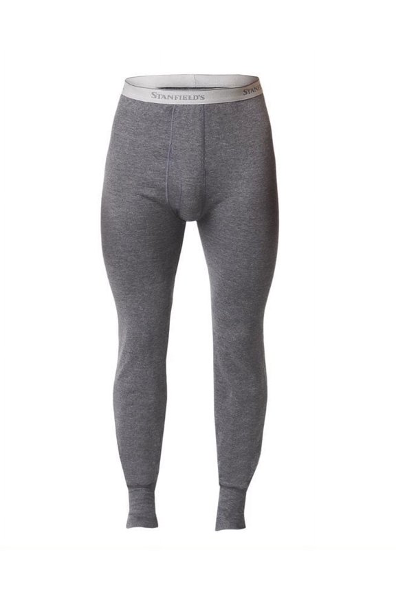 Men's Thermal Cotton Blend Two Layer Long Johns Underwear Baselayer