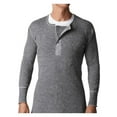 thumbnail image 1 of Stanfield's Men's Thermal Heavy Weight Rib Knit Wool Henley, 1 of 4
