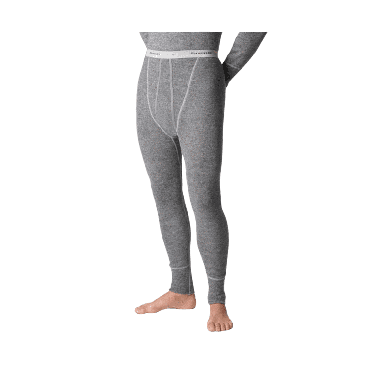 Stanfield's Men's Thermal Heavy Weight Rib Knit Wool Long Johns