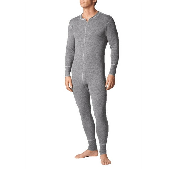 Stanfield's Men's Thermal Heavy Weight Rib Knit Wool Onesie Baselayer