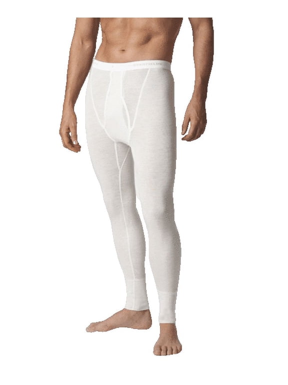 Men's Thermal Superwash Merino Wool Blend Long Johns Underwear Baselayer