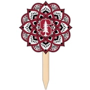 Stanford Cardinal 18 x 12 Mandala Yard Stake