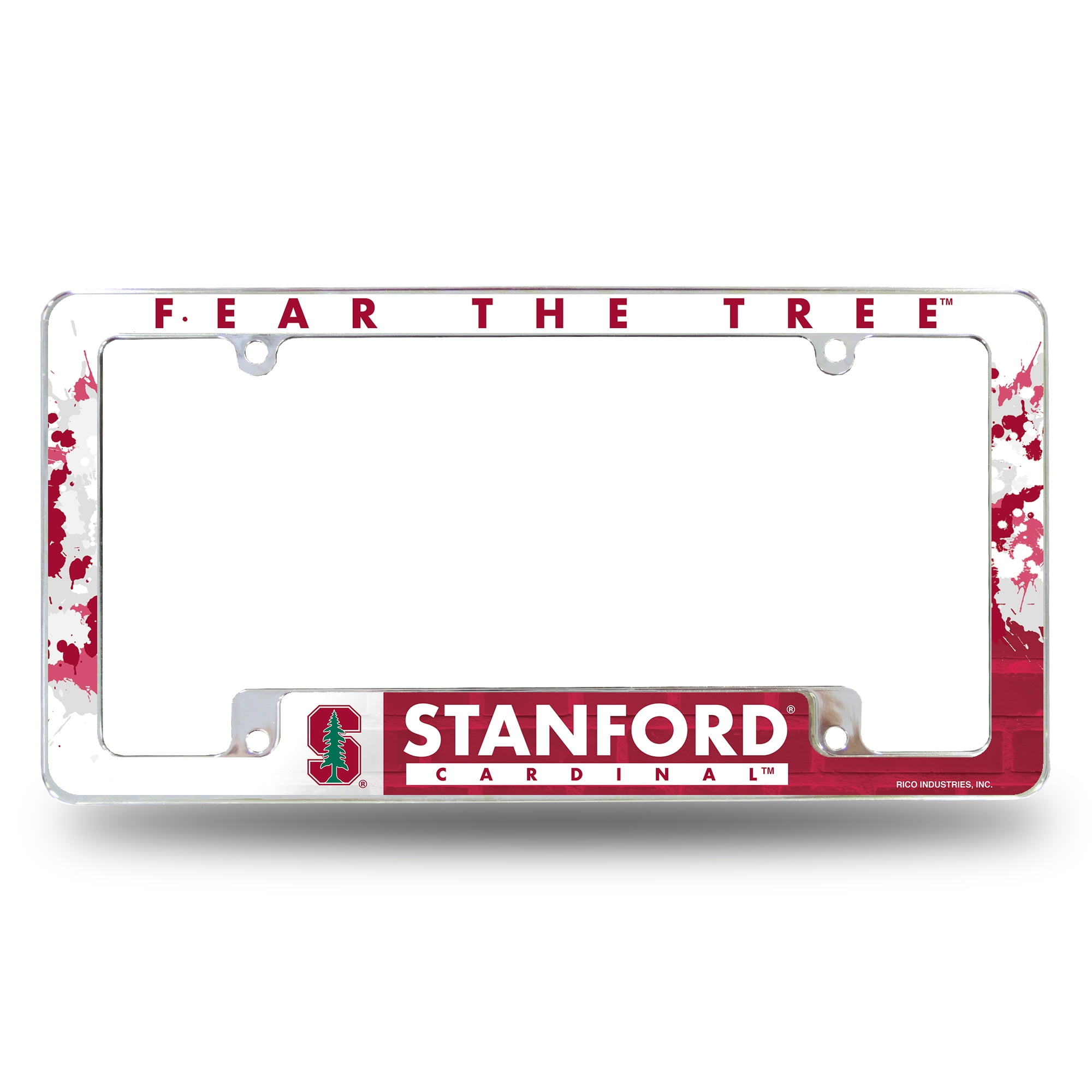 Towson University License Plate Frame 2-Pack - Metal, Officially Licensed Alumni Car Accessory