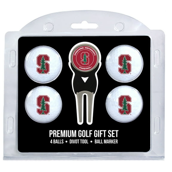 Stanford Cardinal Golf 4 Golf Ball And Divot Tool Set