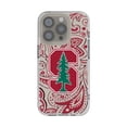 thumbnail image 1 of Stanford Cardinal iPhone Paisley Design Clear Case, 1 of 7