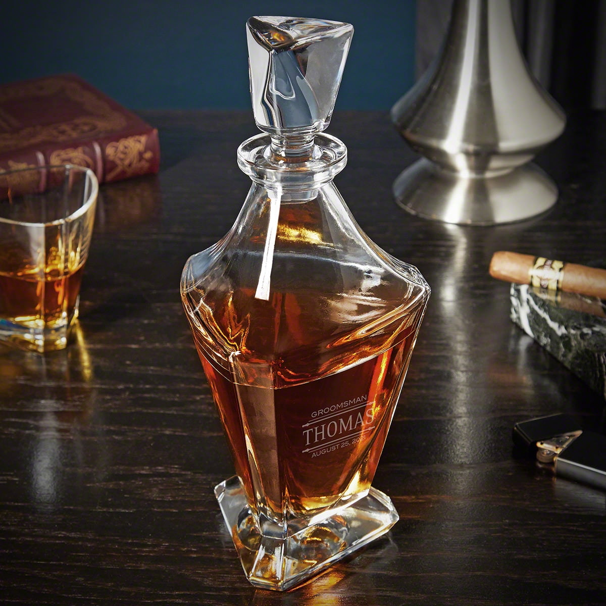 Stanford Customized Bishop Whiskey Decanter