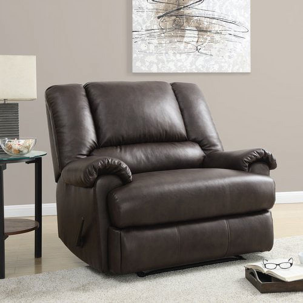 Stanford Faux Leather Chair And A Half R - image 1 of 6