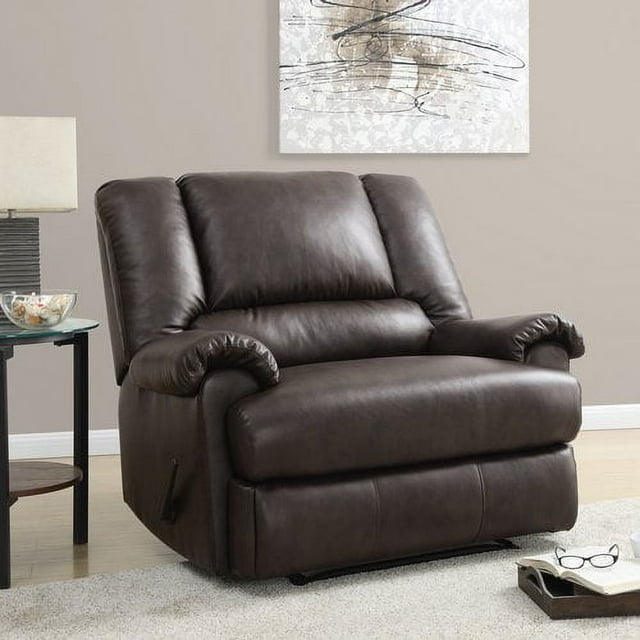 Stanford Faux Leather Chair And A Half R