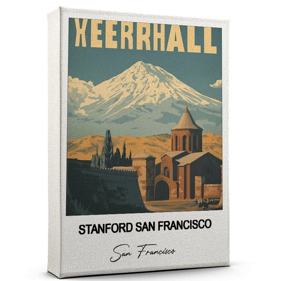 Stanford San Francisco Travel Wall Canvas – Elegant and Cultural Art Print San Francisco Canvas Print – Ideal Gift for Travel Lovers