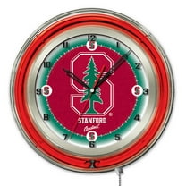 Stanford University 19" Double Neon Wall Clock