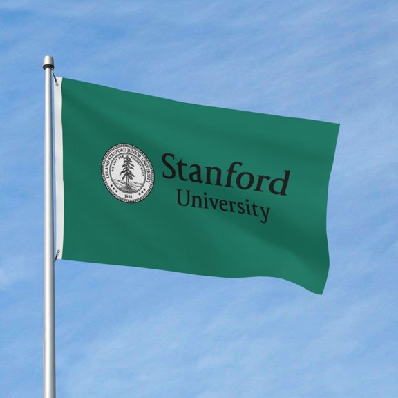 Stanford University 3x5 Ft Flag Double Sided Indoor Outdoor Double Stitched Polyester Flag With 2 Grommets-Both Side Can Be Read